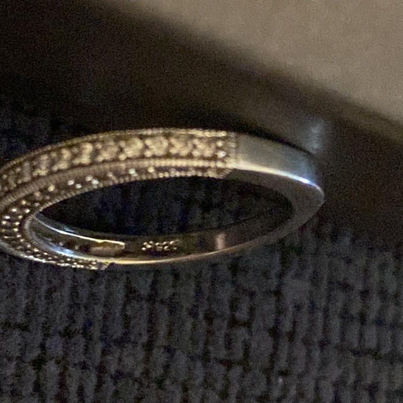 Sterling Silver Wedding Band Set - Picture 8 of 9